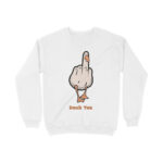 cool sweatshirt | duck you