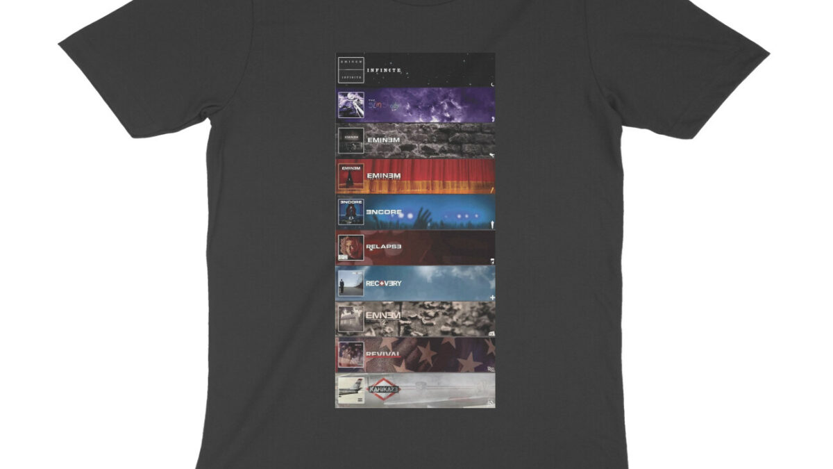 Eminem T-shirt Album covers Wittee