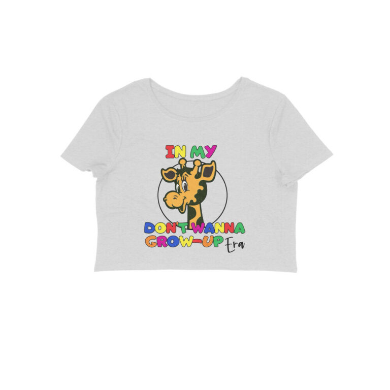 swiftie crop top | don't wanna grow up era