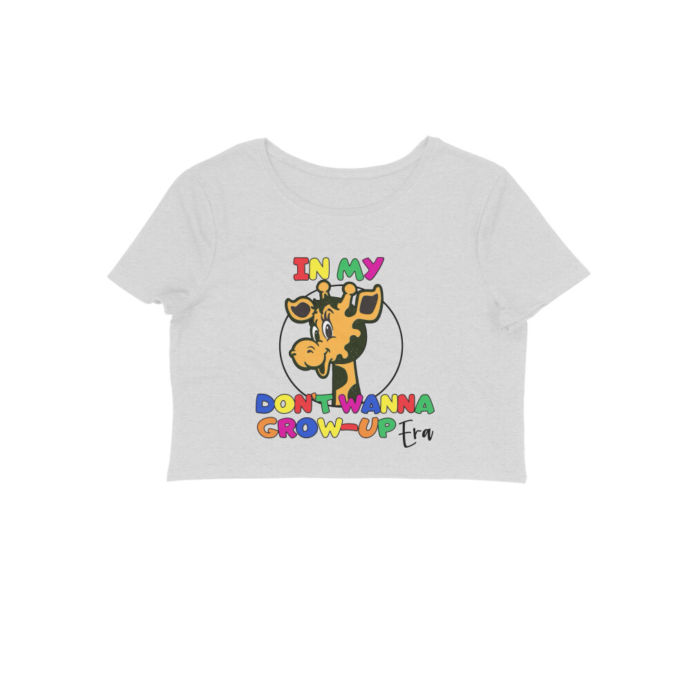 front-6671abaf0a745-Melange_Grey_S_Women_Crop_Top.jpg swiftie crop top | don't wanna grow up era