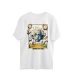 einstein oversized t shirt | science x art