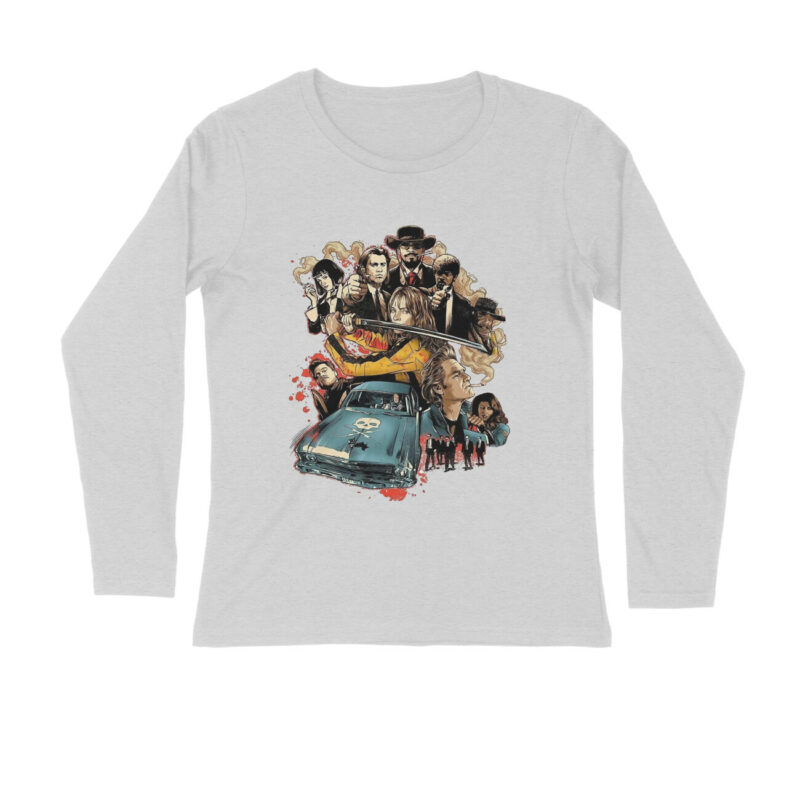 quentin tarantino full sleeves t shirt | ultimate collage