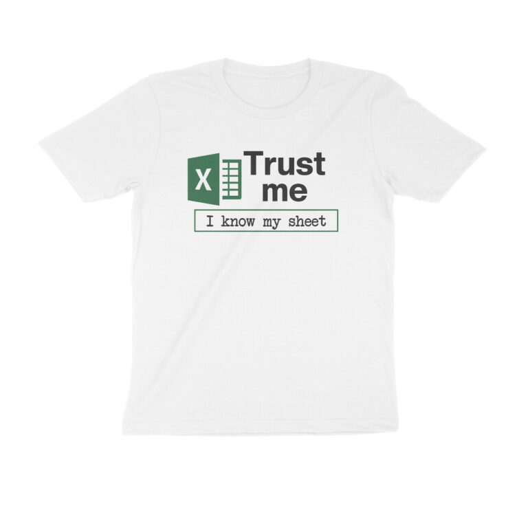 excel t shirt | i know my sheet