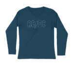 ac dc full sleeves t shirt | minimal