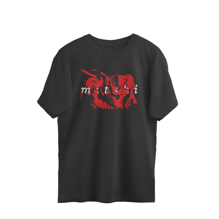 mitski oversized t shirt | red