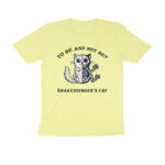 schrodinger x shakespeare's cat t shirt
