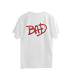 michael jackson oversized t shit | bad (both sides)