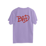 michael jackson oversized t shit | bad (both sides)