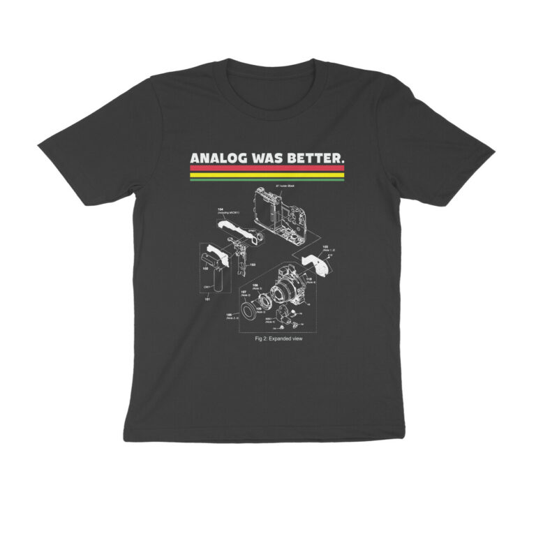 photography t shirt | analog was better