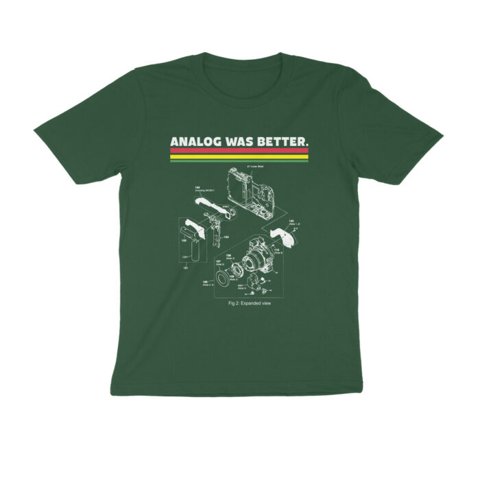 photography t shirt | analog was better