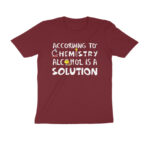 party x chemistry t shirt | alcohol is a solution