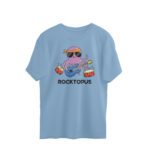 cute rock n roll oversized t shirt | rocktopus