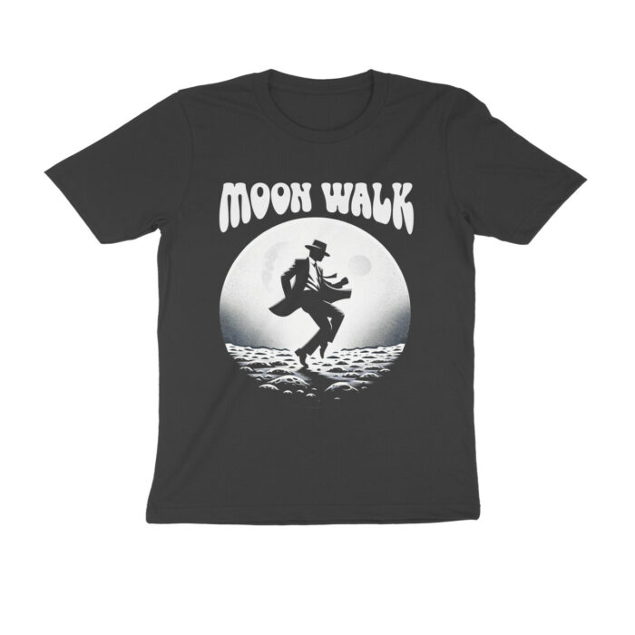 michael jackson t shirt | moonwalking on moon