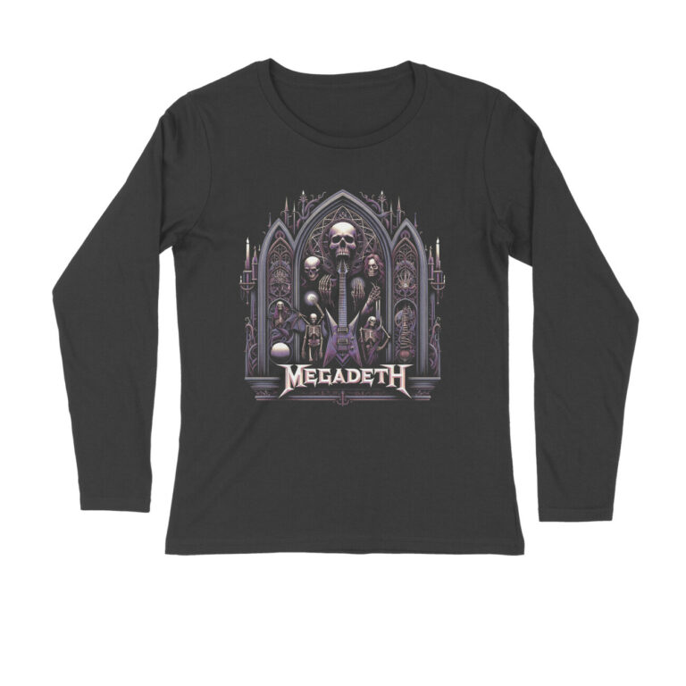 megadeth full sleeves t shirt | classic