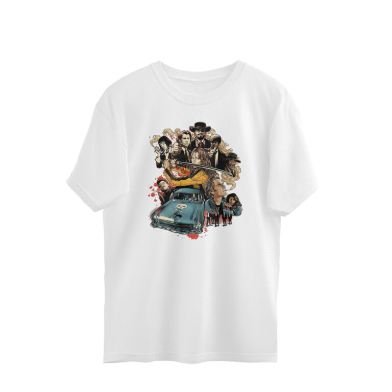quentin tarantino oversized t shirt | ultimate collage