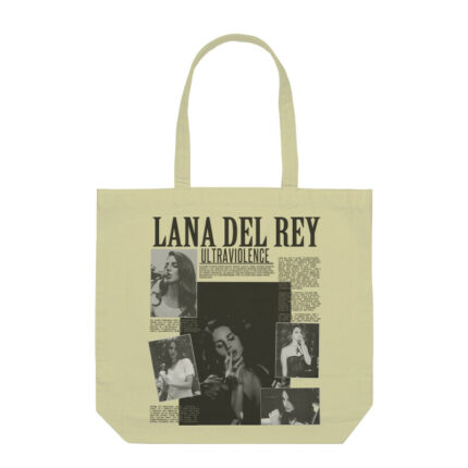 lana del rey tote bag with zipper | ultraviolence