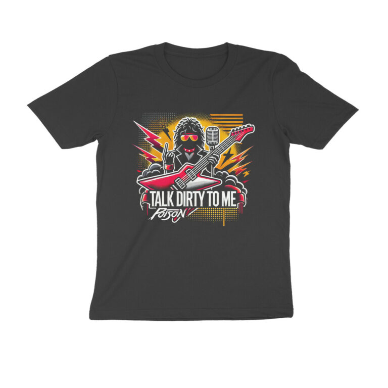 poison band t shirt | talk dirty to me