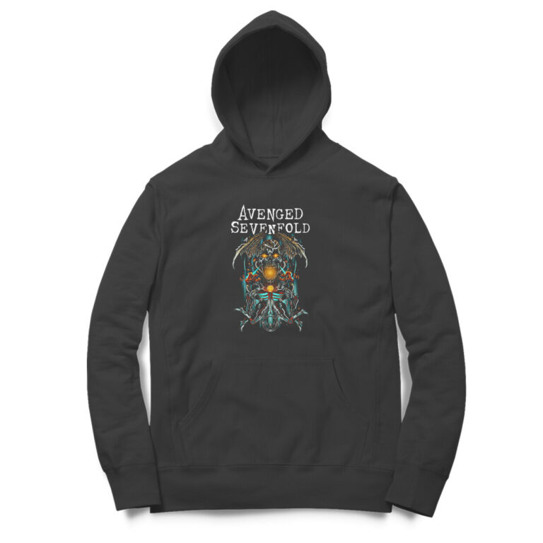 avenged sevenfold hoodie | skeleton