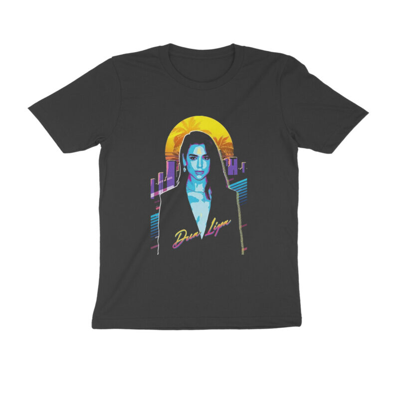 Size L Black Dua Lipa T-shirt | Pop Art