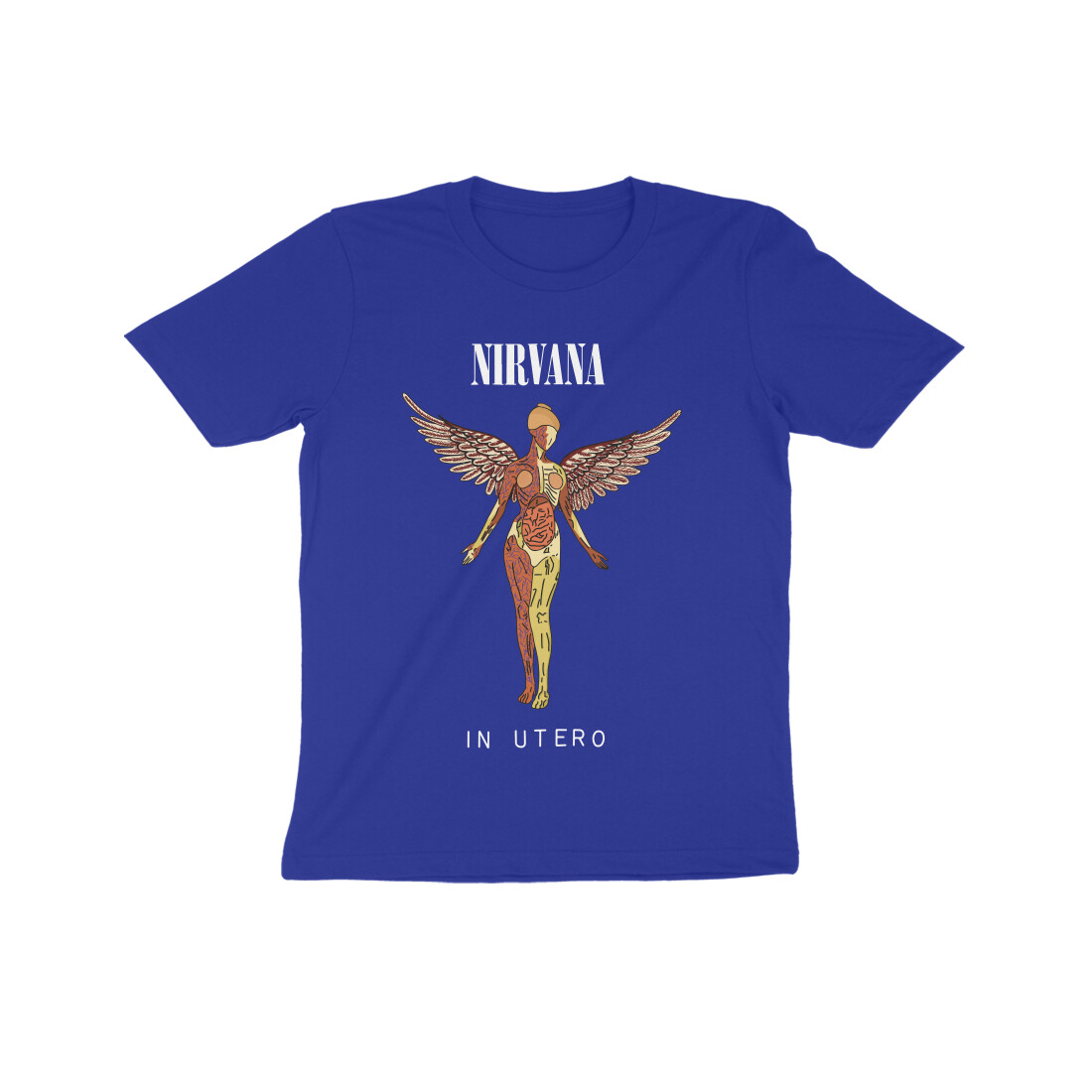 front-6696e25f7d02f-Royal_Blue_8_Kids_Half_Sleeve_Round_Neck_Tshirt.jpg nirvana kids t shirt | in utero