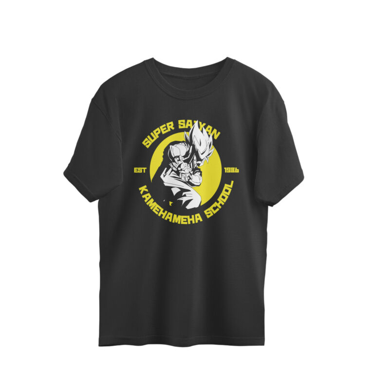 dragon ball oversized t shirt | super saiyan