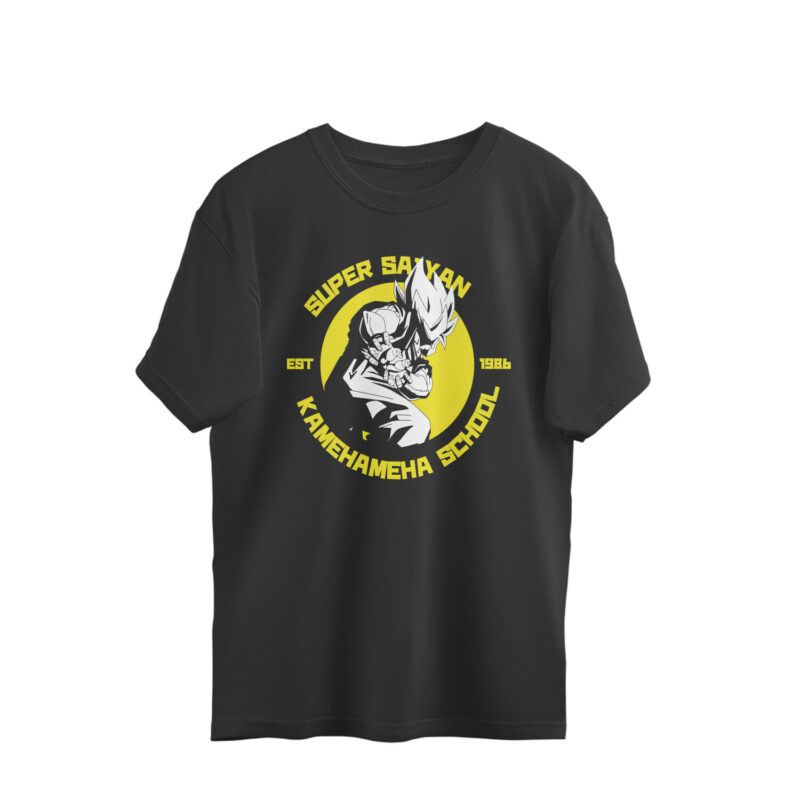 dragon ball oversized t shirt | super saiyan
