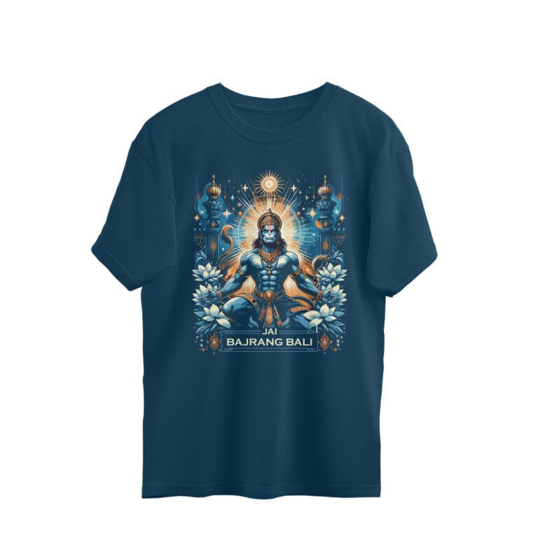 hanumaan ji oversized t shirt | jai bajrang bali