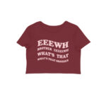 eeewh brother eeewh crop top