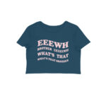 eeewh brother eeewh crop top