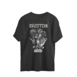 led zeppelin oversized t shirt | smokey design