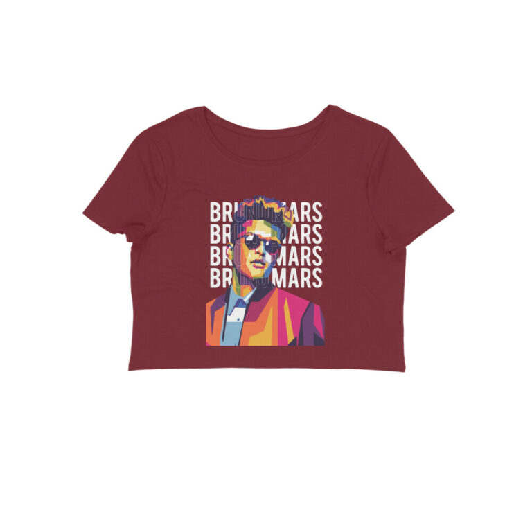 bruno mars crop top | pop art