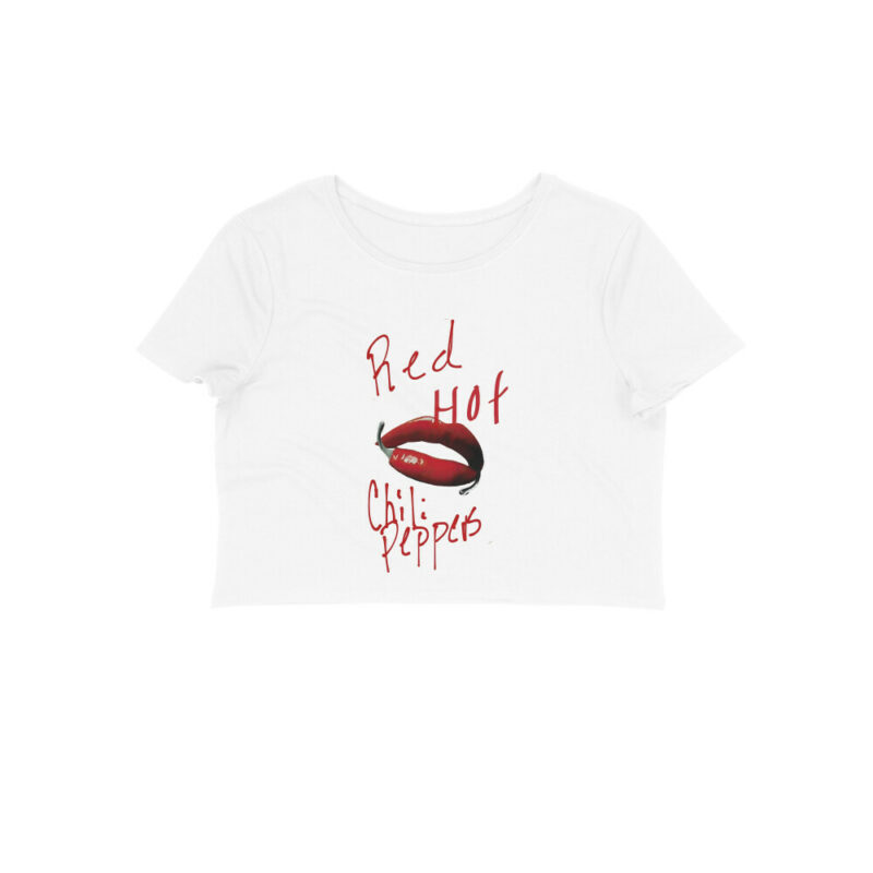 red hot chilli peppers crop top | chillies