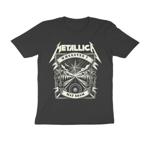 metallica t shirt | wherever i may roam