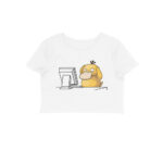 psyduck meme crop top