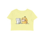 psyduck meme crop top