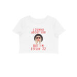 swiftie crop top | i'm feelin 22
