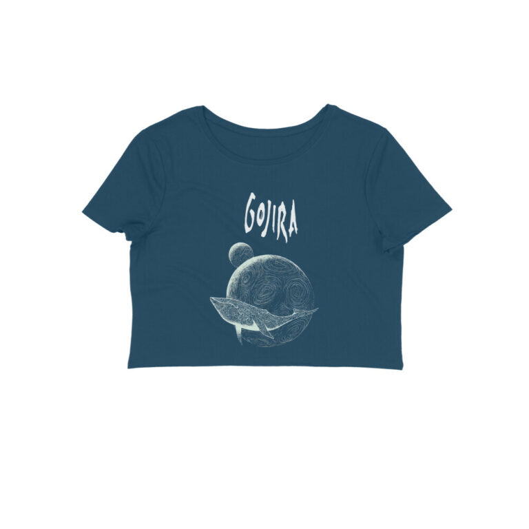 gojira crop top | flying whales
