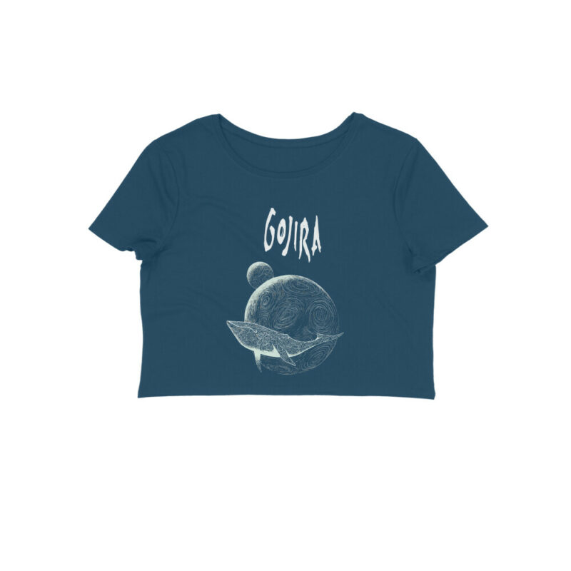 gojira crop top | flying whales