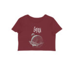 gojira crop top | flying whales