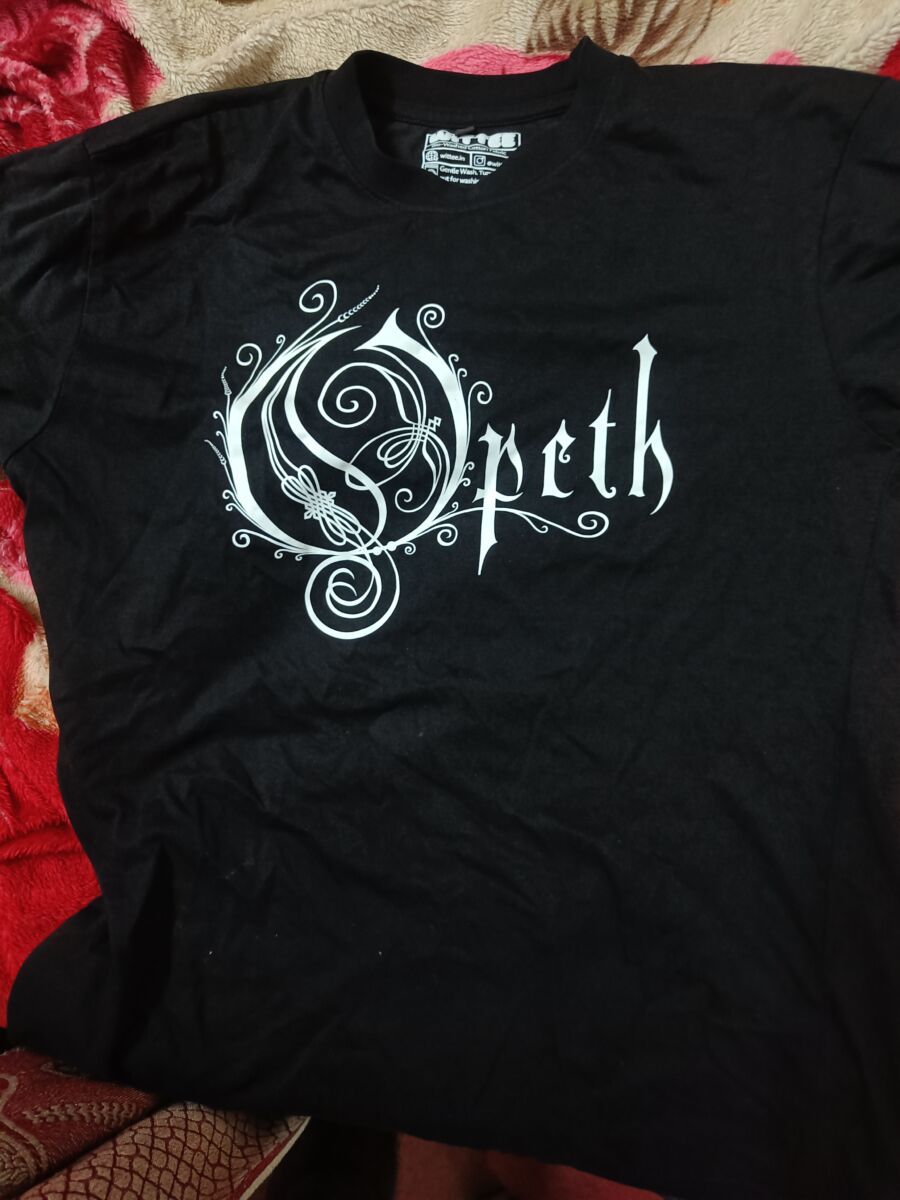 opeth oversized t shirt | minimal
