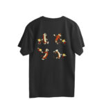 calvin and hobbes oversized t shirt | both sides