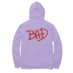 michael jackson hoodie | bad (both sides)