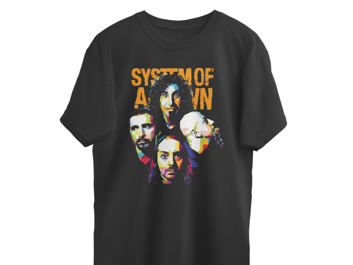 90s system of a down Tシャツ 90's-00's system of a down vintage double sided t-shirt バンドT