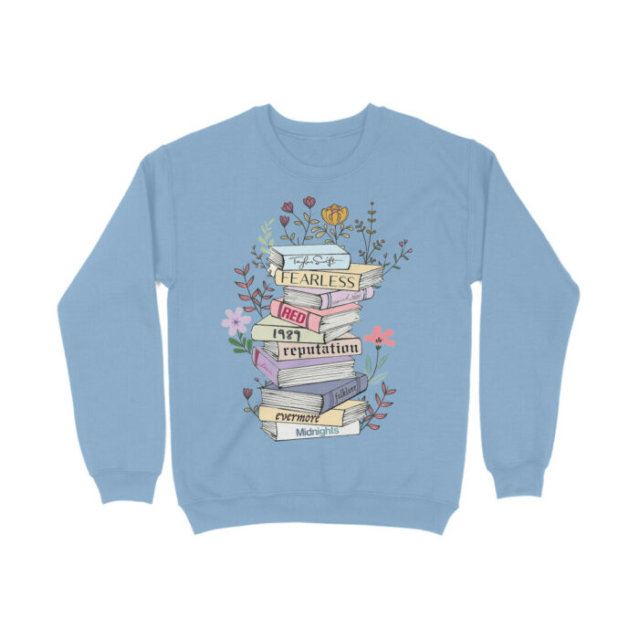 swiftie sweatshirt | aesthetic books albums