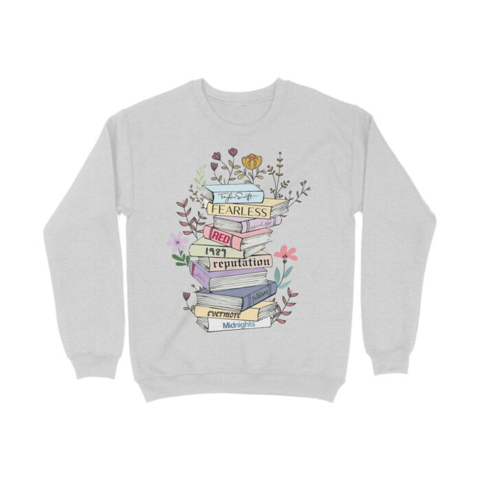 swiftie sweatshirt | aesthetic books albums
