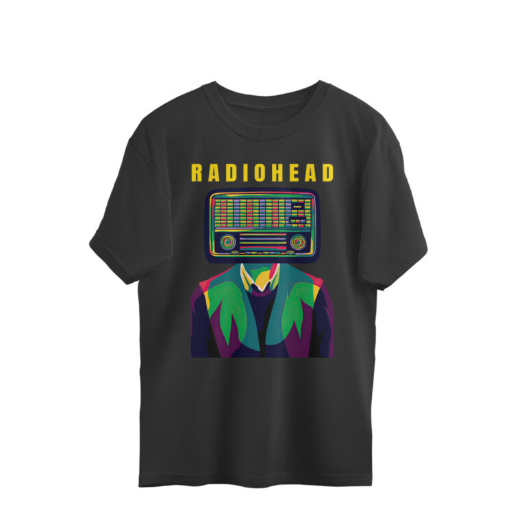 radiohead oversized t shirt | pop art