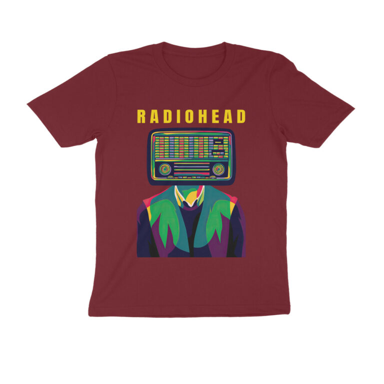 radiohead t shrit | radioman pop art