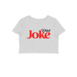 twisted logo crop top | diet joke