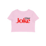 twisted logo crop top | diet joke