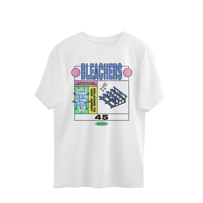 the bleachers band oversized t shirt